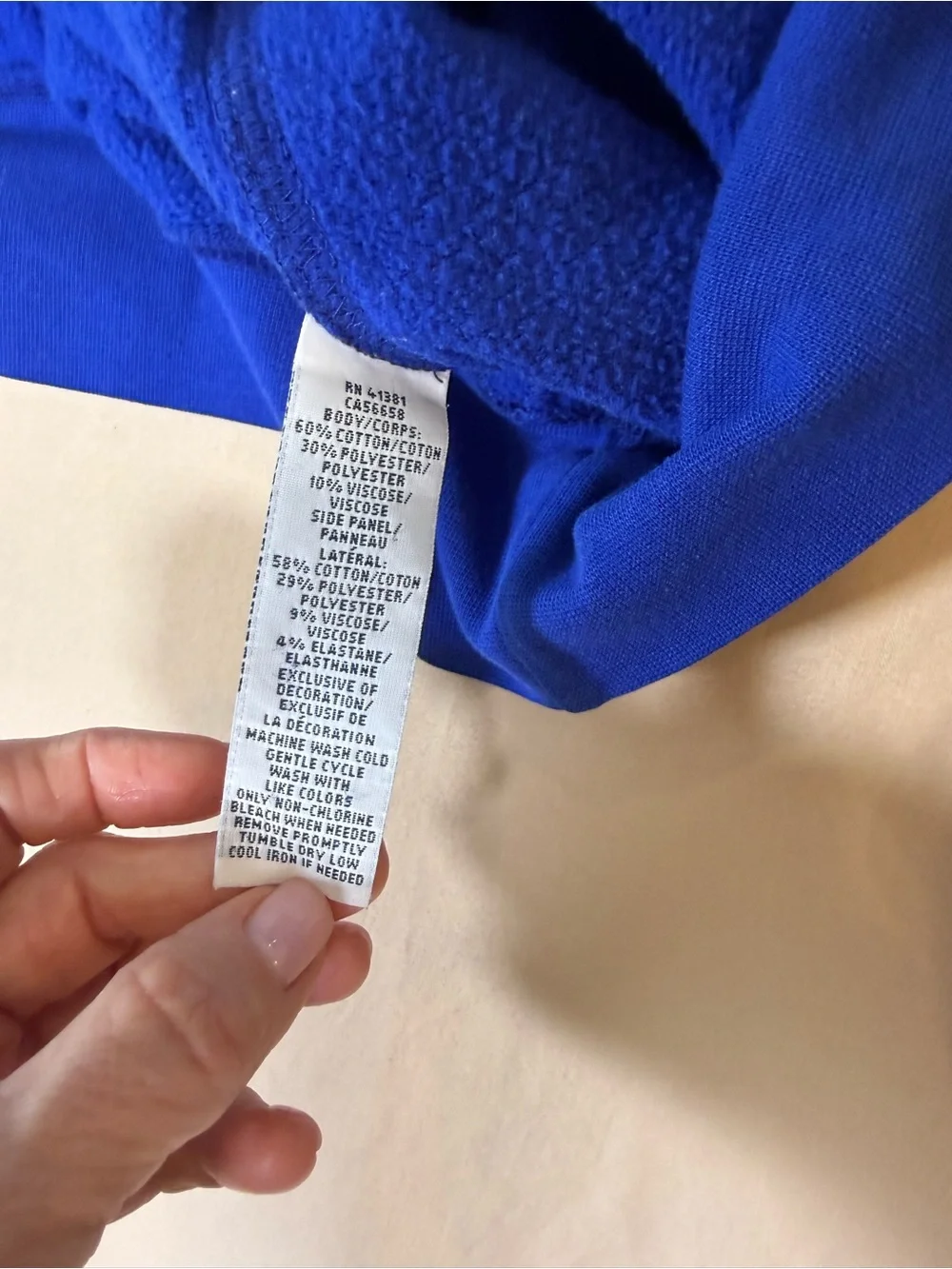 POLO Ralph Lauren Crewneck Sweatshirt in Royal Blue, size Large.